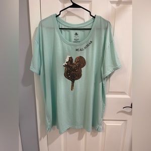 Disney Mickey ice cream bar shirt 2X